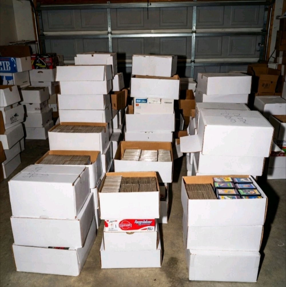 Old BASEBALL Cards ⚾ Huge Bulk 100 Cards Lot  🔥 - Picture 2 of 2
